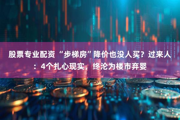 股票专业配资 “步梯房”降价也没人买？过来人：4个扎心现实，终沦为楼市弃婴