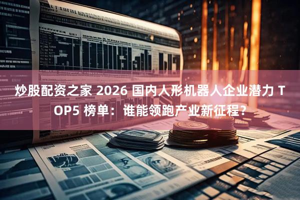 炒股配资之家 2026 国内人形机器人企业潜力 TOP5 榜单：谁能领跑产业新征程？